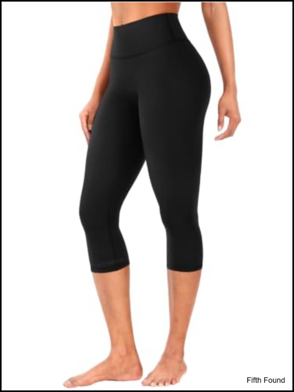 YEOREO Workout Capri Leggings Hidden Scrunch Gym Yoga Pants